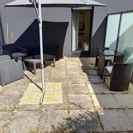 Studio Avec Grande Terrasse Gare Sud Nantes Exterior foto