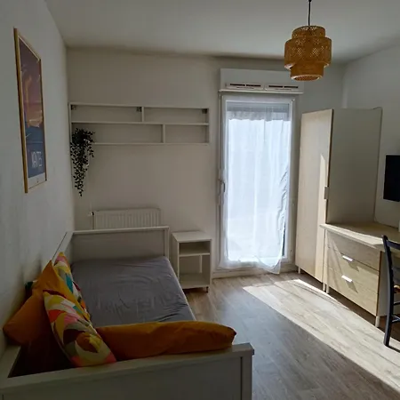 Studio Avec Grande Terrasse Gare Sud Nantes Exterior foto